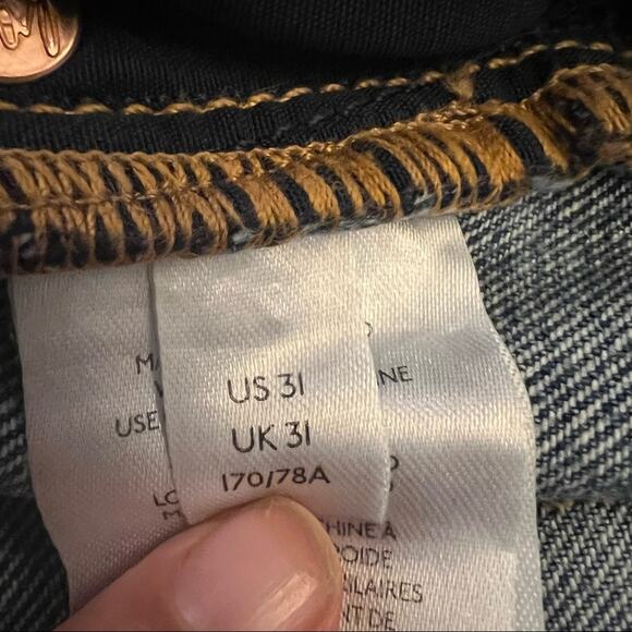 Free People Straight Leg Jean 31 - Picture 7 of 8